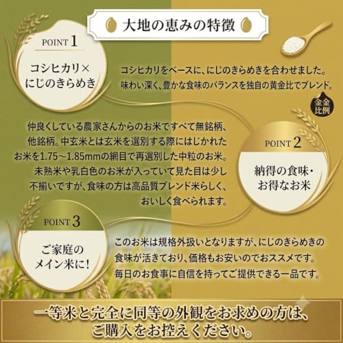 大地の恵み 玄米 詳細3